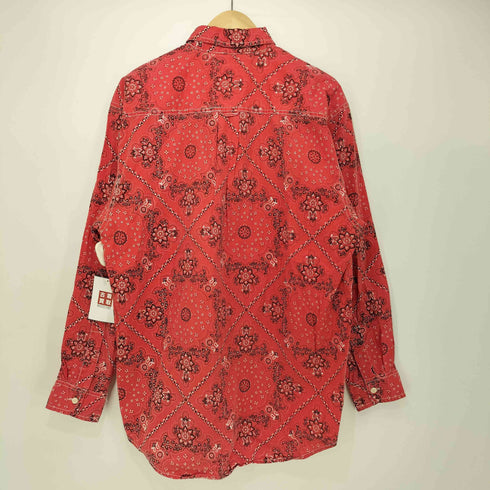 Buffalo ペイズリー ロングスリーブシャツ メンズ import:M