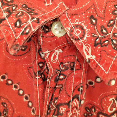 Buffalo ペイズリー ロングスリーブシャツ メンズ import:M