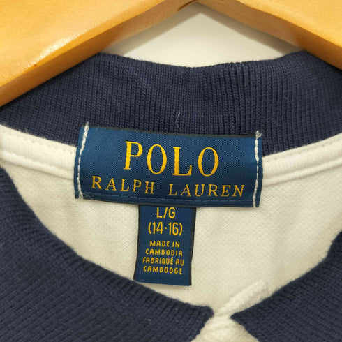 ポロラルフローレン POLO RALPH LAUREN ポニー刺繍 ショートスリーブポロシャツ レディース 14-16