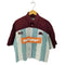 scuffers FORZA BURGUNDY BULUE SHIRT FORZA バーガンディ ブルー シャツ メンズ S