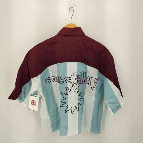 scuffers FORZA BURGUNDY BULUE SHIRT FORZA バーガンディ ブルー シャツ メンズ S