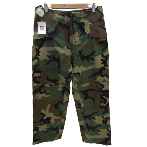 ユーエスアーミー U.S. ARMY 90S 97年会計 TROUSERS EXTENDED COLD WEATHER GORE-SEAM トラウザーズ エクステンティド コールドウェザー ゴアシーム ウッドランドカモ オーバーパンツ メンズ M