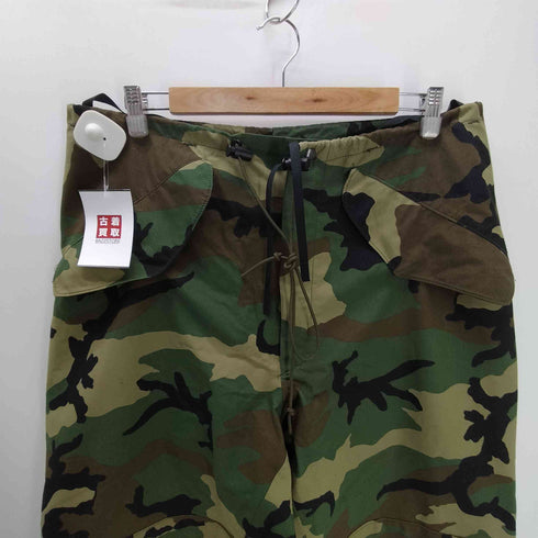 ユーエスアーミー U.S. ARMY 90S 97年会計 TROUSERS EXTENDED COLD WEATHER GORE-SEAM トラウザーズ エクステンティド コールドウェザー ゴアシーム ウッドランドカモ オーバーパンツ メンズ M