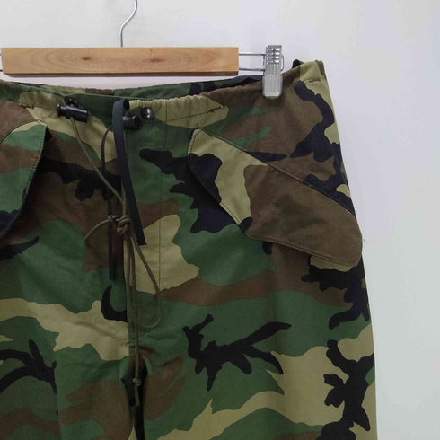ユーエスアーミー U.S. ARMY 90S 97年会計 TROUSERS EXTENDED COLD WEATHER GORE-SEAM トラウザーズ エクステンティド コールドウェザー ゴアシーム ウッドランドカモ オーバーパンツ メンズ M