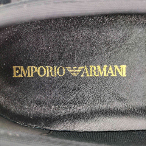 エンポリオアルマーニ EMPORIO ARMANI スウェード レザー スリッポン レディース 36