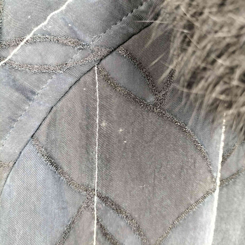 ラビットファー キルティングジャケット レディース JPN:M