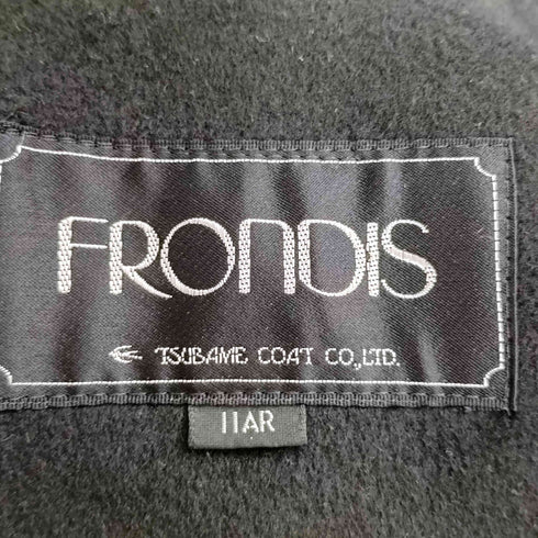 TSUBAME COAT FRONOIS カシミヤ100% ステンカラーコート レディース 11AR