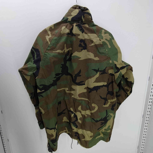 ユーエスアーミー U.S. ARMY 90S 97年会計 ECWCS GEN2 COLD WEATHER PARKA GORETEX エクワックス コールドウェザーウッドランドカモ マウンテン ジャケット ゴアテックス 裾ドローコード パッカブル ダブルジップ メンズ import:M