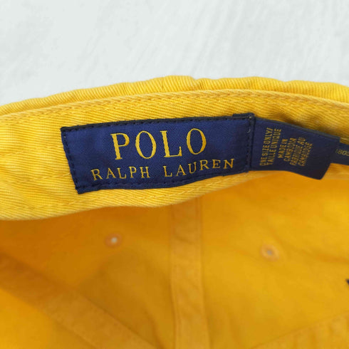 ポロラルフローレン POLO RALPH LAUREN ポニー刺繍ロゴ キャップ メンズ ONE SIZE