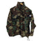 ユーエスアーミー U.S. ARMY 80S 85年会計 IDEALジップ COAT COLD WEATHER FIELD M-65 ウッドランドカモ フィールドジャケット パッカブル メンズ import:XS