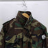 ユーエスアーミー U.S. ARMY 80S 85年会計 IDEALジップ COAT COLD WEATHER FIELD M-65 ウッドランドカモ フィールドジャケット パッカブル メンズ import:XS