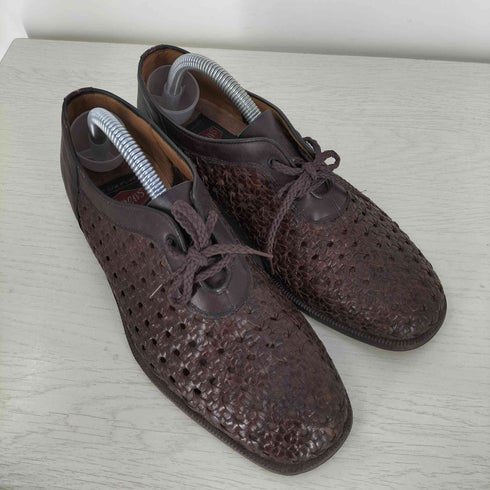 VIGENS HANDMADE イントレチャート レースアップレザーシューズ レディース 5 1/2