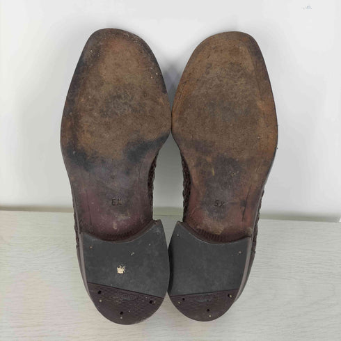 VIGENS HANDMADE イントレチャート レースアップレザーシューズ レディース 5 1/2