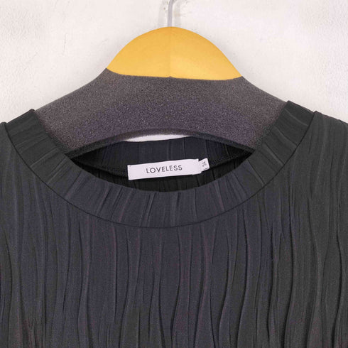 ラブレス LOVELESS プリーツデザイン S/S ワンピース レディース 34