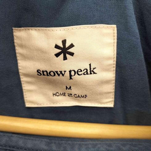 スノーピーク Snow Peak 23SS NATURAL DYED RECYCLED COTTON PARKA コットン アノラック マウンテンパーカー メンズ import:M