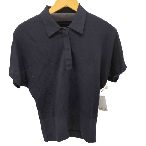 コス COS ニット 半袖 ポロシャツ レディース S