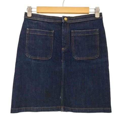 アーペーセー A.P.C. マカオ製 デニム ミニスカート レディース 36