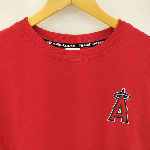 ベースボールチーム ロゴワッペン クルーネックスウェットトレーナー メンズ L