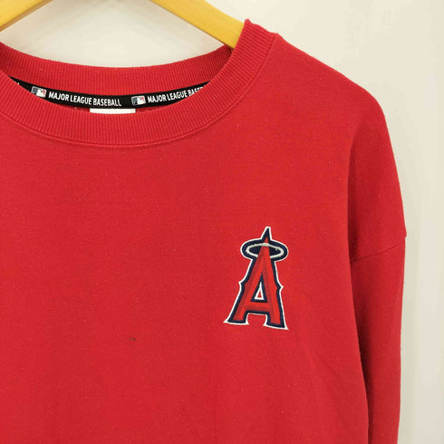 ベースボールチーム ロゴワッペン クルーネックスウェットトレーナー メンズ L