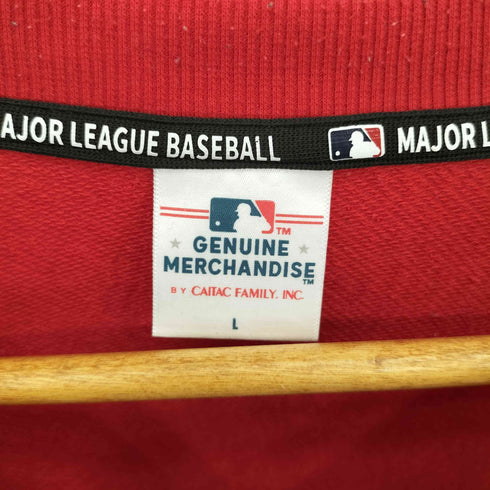 ベースボールチーム ロゴワッペン クルーネックスウェットトレーナー メンズ L