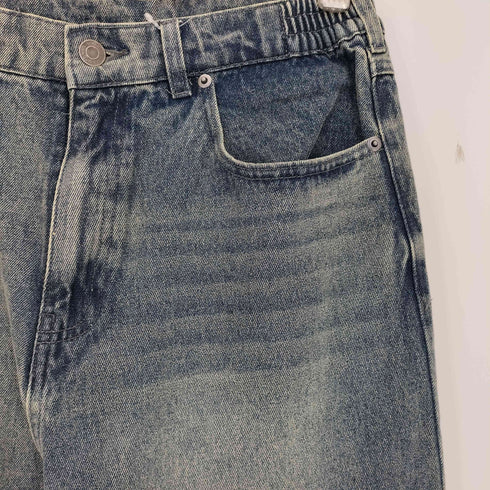 THE CRAFT CREW PRODUCTS ヴィンテージ加工 ルーズストレートデニムパンツ メンズ JPN:L