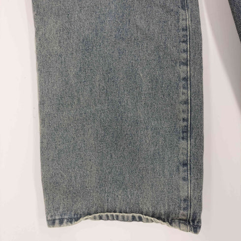 THE CRAFT CREW PRODUCTS ヴィンテージ加工 ルーズストレートデニムパンツ メンズ JPN:L