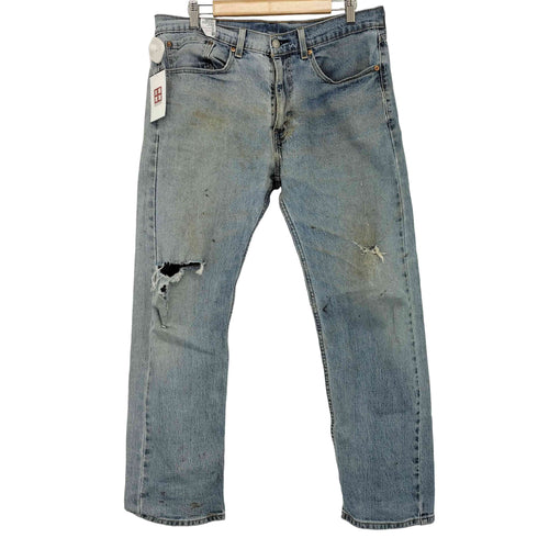 リーバイス Levis 505 レギュラーフィット ストレートデニムパンツ メンズ W34 L30
