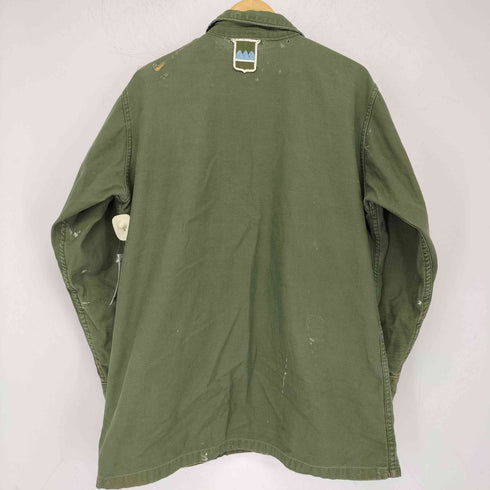 ユーエスアーミー U.S. ARMY OG-107 コットンサテン ユーティリティーシャツ メンズ