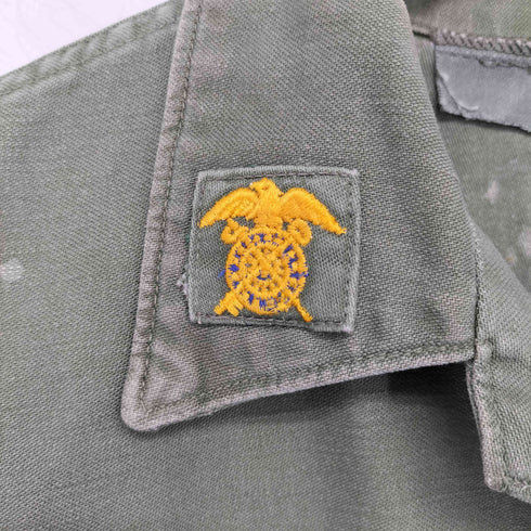 ユーエスアーミー U.S. ARMY OG-107 コットンサテン ユーティリティーシャツ メンズ