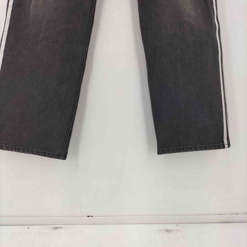 GODS WATCHING DENIM LINE PANTS ライン ワイド デニムパンツ メンズ JPN:L