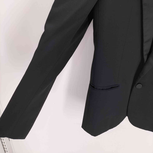 ディオールオム Dior HOMME 06AW エディ期 SMOKING スモーキング チューブ 1B ジャケット メンズ EUR:44