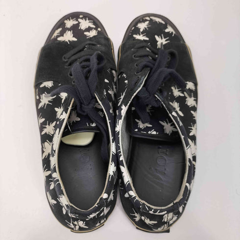 ディオールオム Dior HOMME スペイン製 BEE 総柄 ローカット スニーカー メンズ EUR:40
