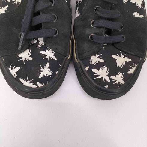 ディオールオム Dior HOMME スペイン製 BEE 総柄 ローカット スニーカー メンズ EUR:40