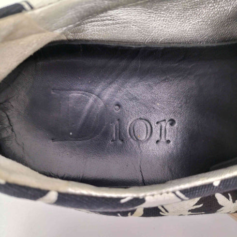 ディオールオム Dior HOMME スペイン製 BEE 総柄 ローカット スニーカー メンズ EUR:40