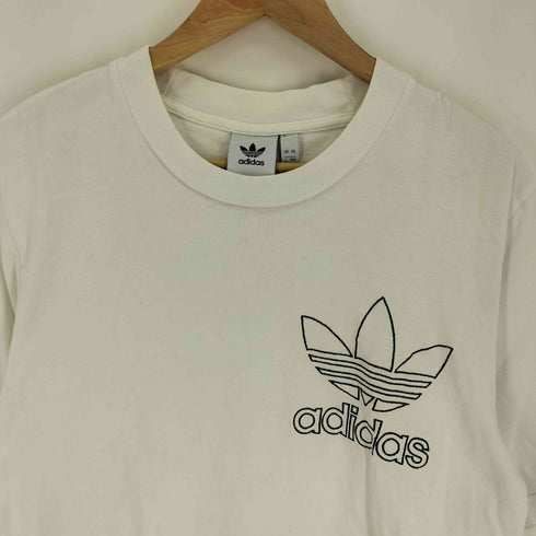 アディダスオリジナルス adidas Originals 19SS OUTLINE TEE WHITE アウトラインTシャツ ホワイト メンズ import:L