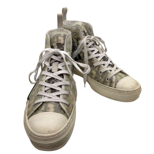 ディオールオム Dior HOMME B23 HI TOP SNEAKERS リーグ ハイトップ スニーカー オブリーク キャンバス メンズ