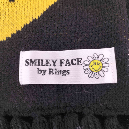 SMAILEY FACE by Ring スマイリーフェイス アクリルニットマフラー メンズ