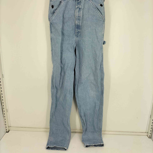 リー Lee 80S ロゴボタン ロゴパッチ 紙タグ ビックポケット デニム オーバーオール メンズ