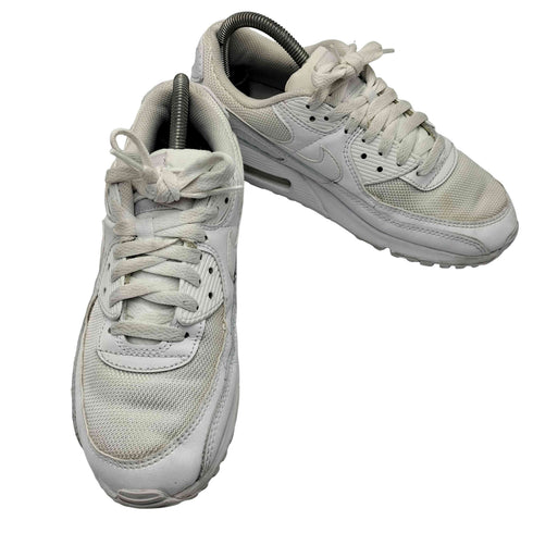 ナイキ NIKE AIR MAX 90 WHITE ローカットスニーカー メンズ JPN:25.5