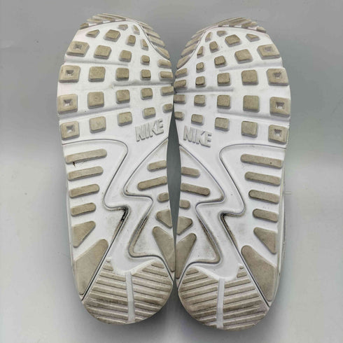 ナイキ NIKE AIR MAX 90 WHITE ローカットスニーカー メンズ JPN:25.5