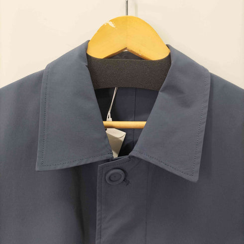 アダムエロペ Adam et Rope 撥水 高密度ウェザー ステンカラー オーバー コート ユニセックス メンズ JPN:L