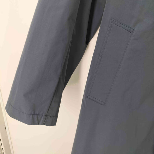 アダムエロペ Adam et Rope 撥水 高密度ウェザー ステンカラー オーバー コート ユニセックス メンズ JPN:L