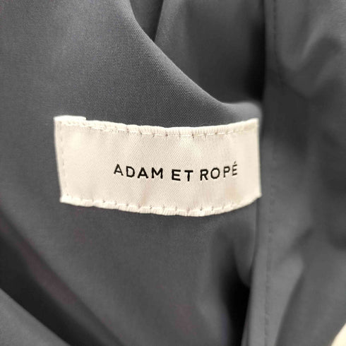 アダムエロペ Adam et Rope 撥水 高密度ウェザー ステンカラー オーバー コート ユニセックス メンズ JPN:L
