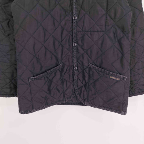 ラベンハム LAVENHAM 襟コーデュロイパイピングキルティングジャケット レディース FR:36