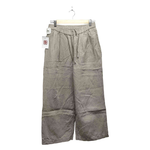 ムジルシリョウヒン 無印良品 リネン洗いざらし イージーワイドパンツ レディース JPN:L