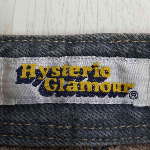 ヒステリックグラマー HYSTERIC GLAMOUR 90-2000s 星 パッチワーク デニム タイトスカート Y2K レディース FREE