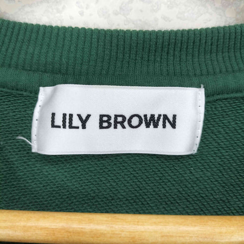 リリーブラウン Lily Brown Lily Bear スウェット レディース ONE SIZE