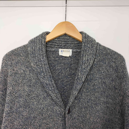 ビームス BEAMS カウチンニット ショールカラー ウール カーディガン くるみボタン メンズ JPN:M
