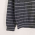 トミーヒルフィガー TOMMY HILFIGER コットン混 ウール エルボーパッチ ボーダー Vネック ニット メンズ import:M