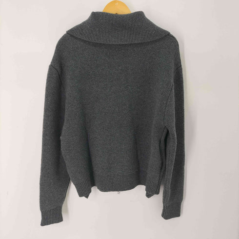 SIMPLE PROJECT ジップアップニット ドライバーズニット メンズ import:S